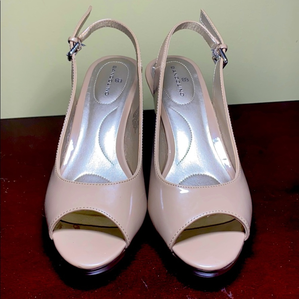 Beige Bandolino Heels